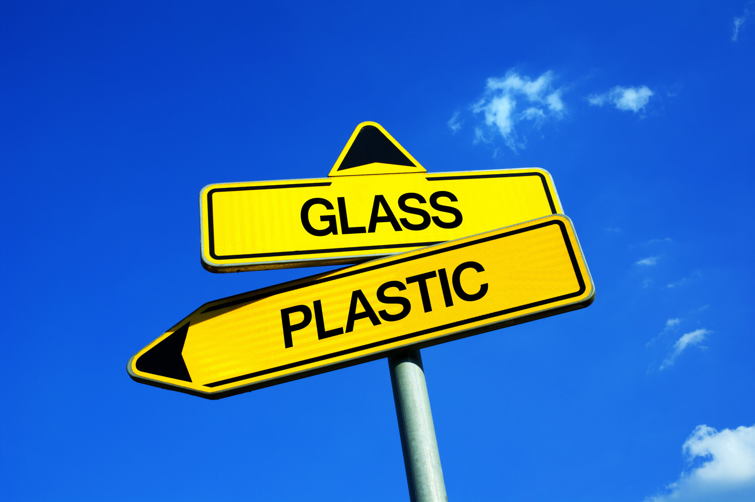 Glass vs Plastic packaging